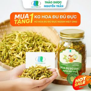 (1Kg) Hoa đu đủ đực khô nguyên chất Tây Nguyên