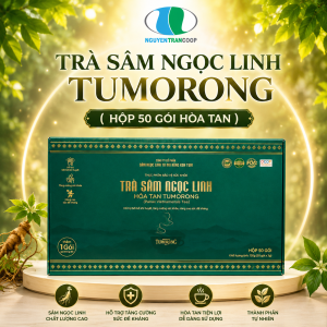 Trà Sâm Ngọc Linh hòa tan ( Hộp 50 gói )