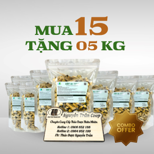 Liệu trình 15kg: Cây An Xoa Mua 15kg tặng 5kg