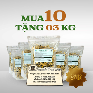 Liệu trình10kg: Cây An Xoa Mua 10kg Tặng 3kg