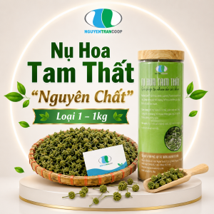 Nụ Hoa Tam Thất "Nguyên Chất" Loại 1 - 1kg