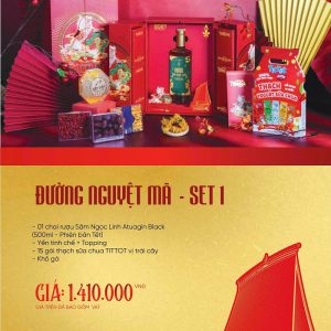 Quà tết 2026 Sâm Ngọc Linh - SET1 Đường Nguyệt Mã | Quà Tặng Doanh Nghiệp